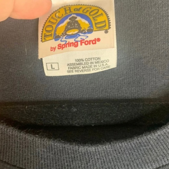 Poison Band Tee Hollyweird Tour 2002 Distressed Size L - Picture 5 of 5